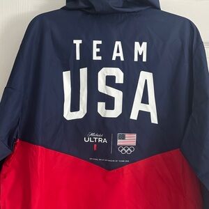 Holloway Red and Blue Team USA Performance Jacket Michelob Ultra
